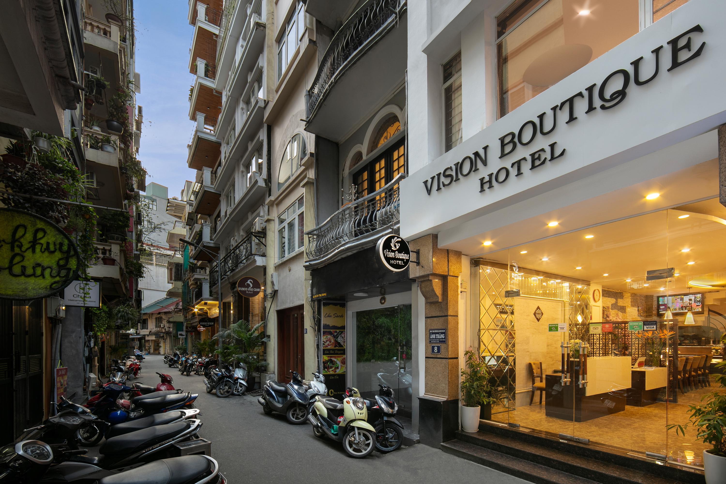 Hanoi Vision Boutique Hotel Kültér fotó